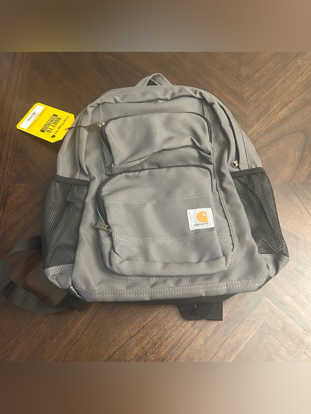 Carhartt 27L Single Backpack Duravax Abrasion Resistant Base, Gray New